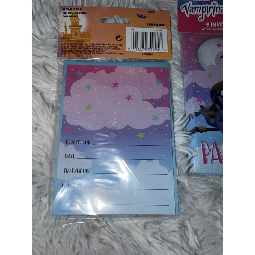 Disney Junior Vampirina Birthday Party Invitations 2 Packs of 8 with Envelopes